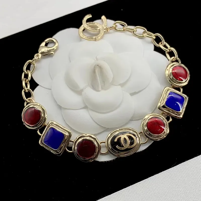 Luxury Pearl CC Bracelet Classic 925 Silver Chain Bracelet Charm