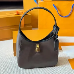 Designer Leather Hobo Shoulder Black Shoulder Bag For Women