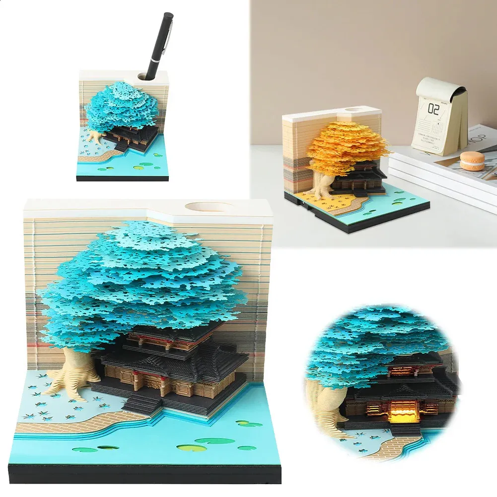 Calendario 3D 2025 Castello Magico - Con Luce LED Per Scrivania - Foto 11