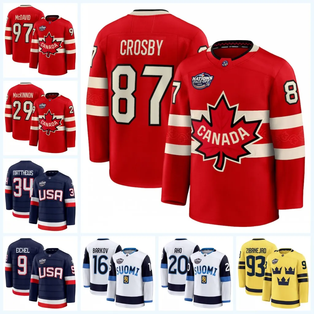 Usa World Cup Of Hockey Jersey 2025 Four Nations Hockey Jersey