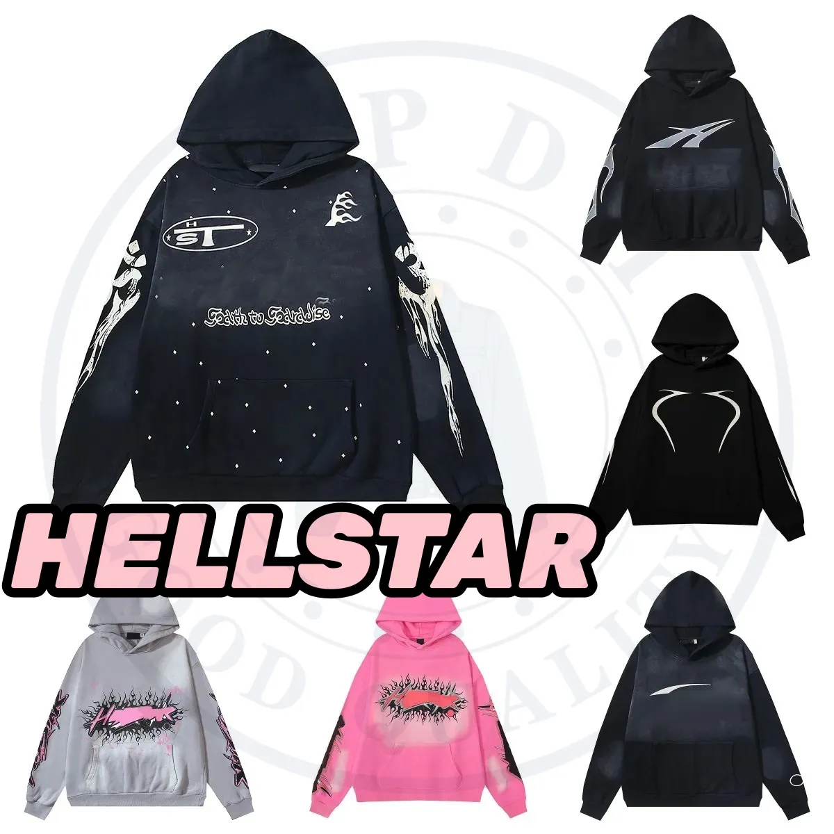 Designer Rapper Hoodies Luxury Designer Outsiderz Hoodies For Men And Women ... From Appdh ...
