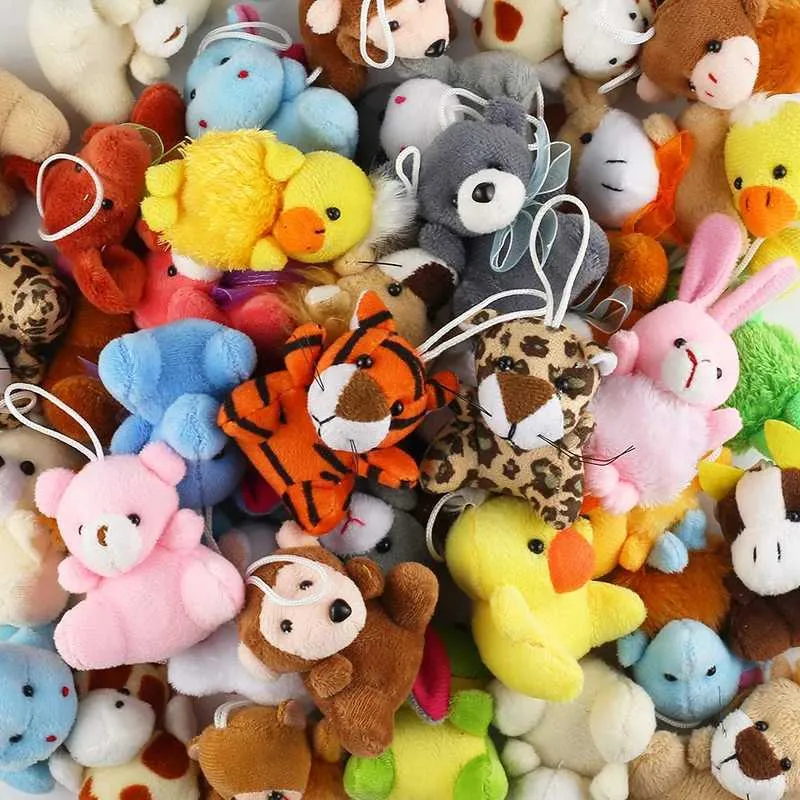 Animales de peluche con Moño 15 cm - Olis Place Peluches