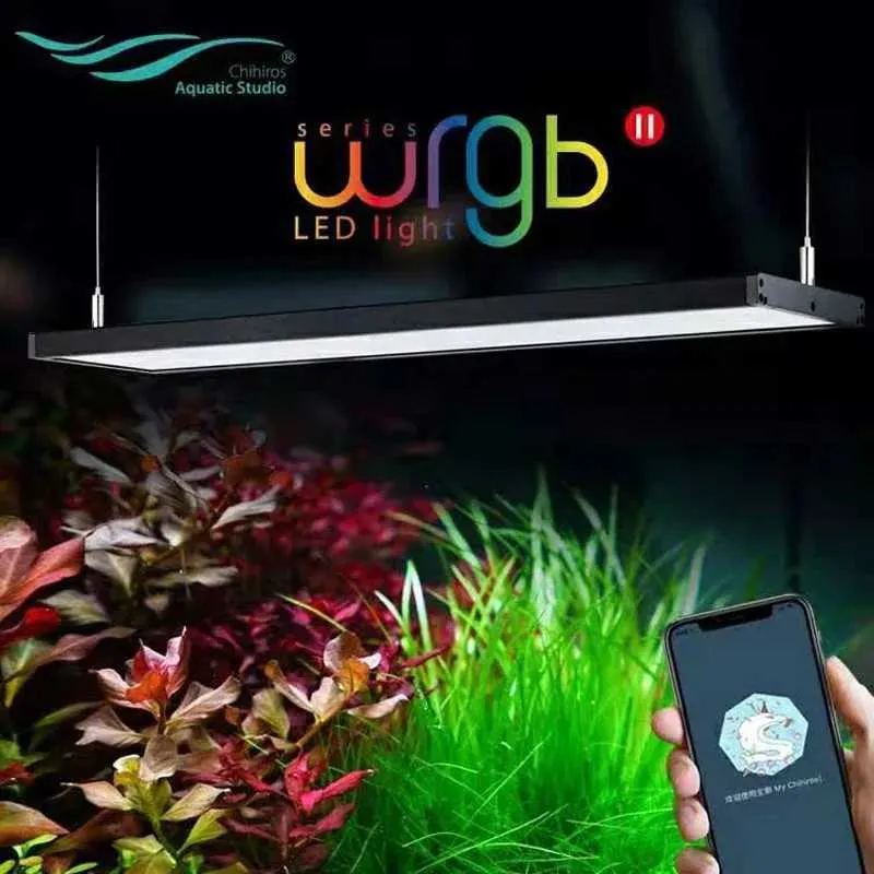 Chihiros WRGB II 2 Full Spectrum Aquarium LED Light Strip 60W Clip