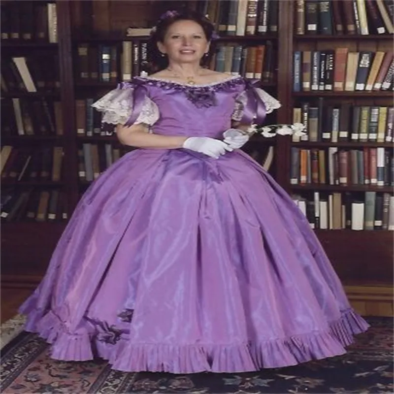 purple dress for 18th birthday Purple Pearls Flower Girl Dress for Wedding Birthday J318 Custom Color / child-2