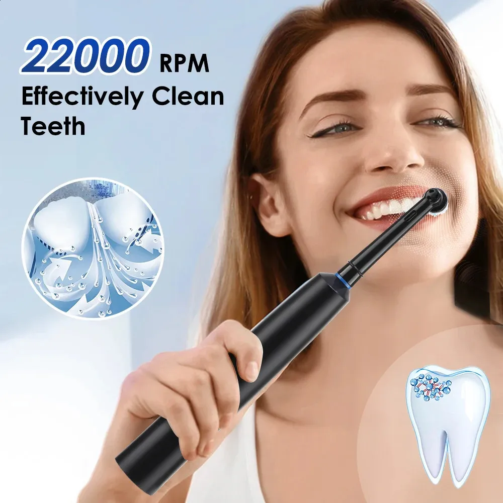 Smart Rotating Electric Toothbrush, Rechargeable Rotary Toothbrush with ...