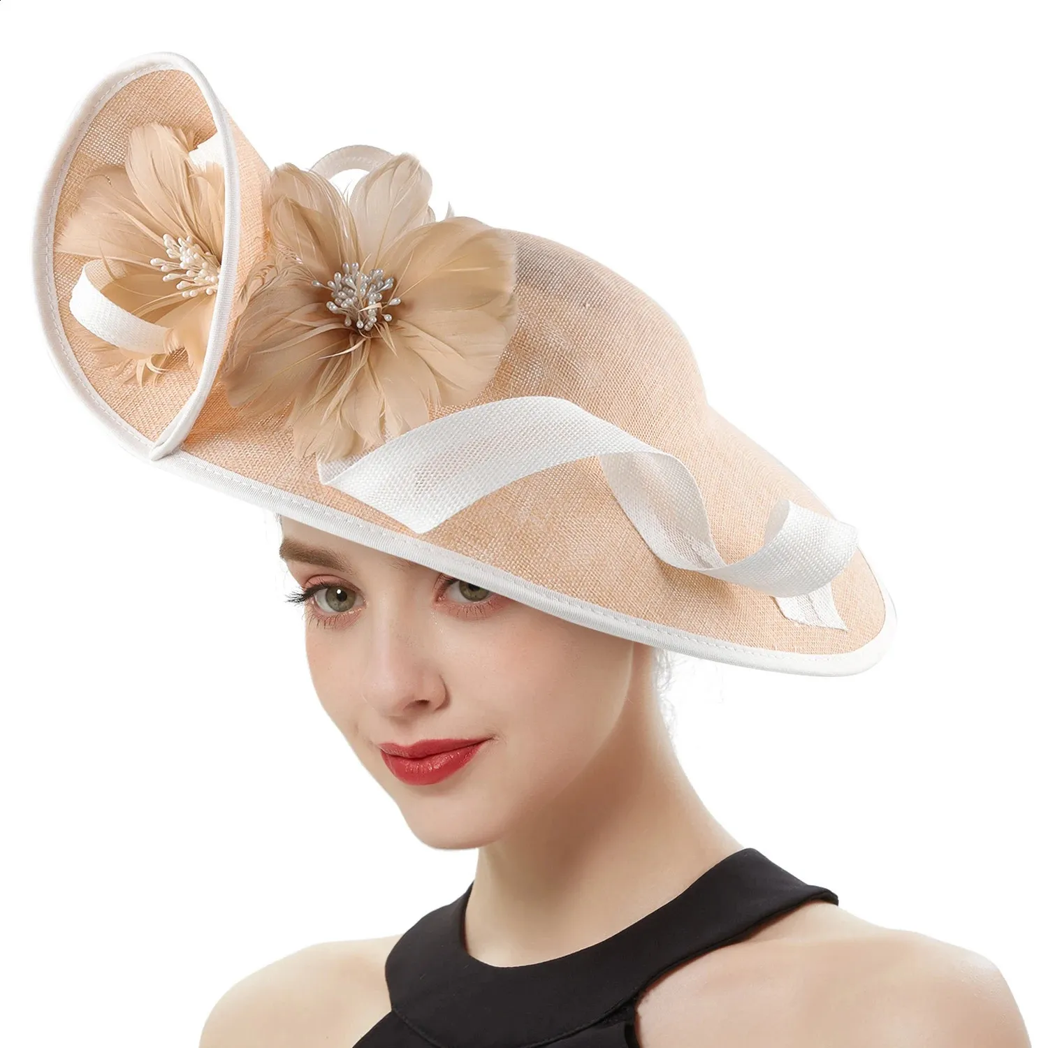 In Fascinator Vintage Da Donna Cappelli Capelli Da Matrimonio E Da Chiesa Cappellini Tea Party Da 7,42 € | DHgate - Foto 3