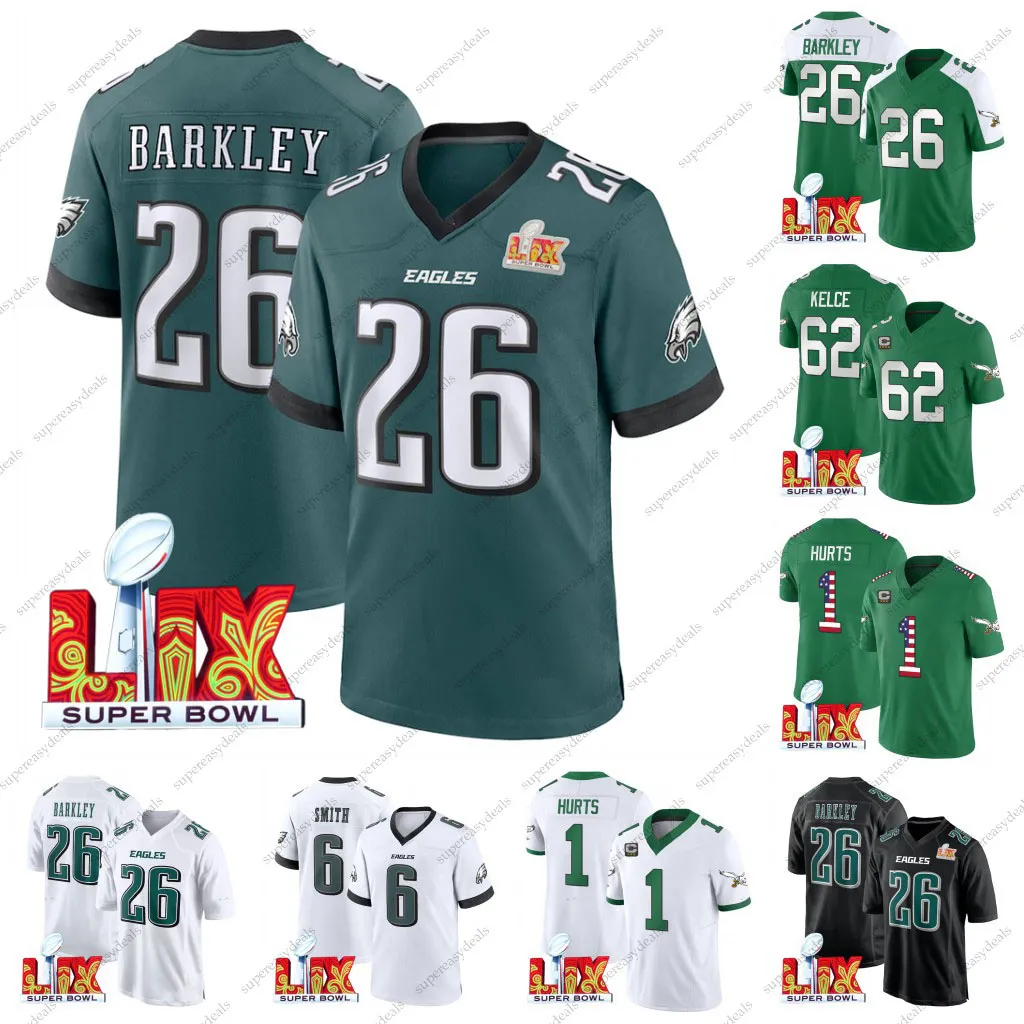 Philadelphia Eagles Kelly Green Custom Authentic Eagles Jersey