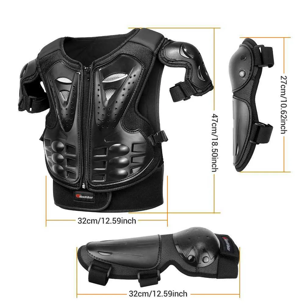 Kids Dirt Bike Gear Armored Motorcycle Vest Kids Motorcycle Armor