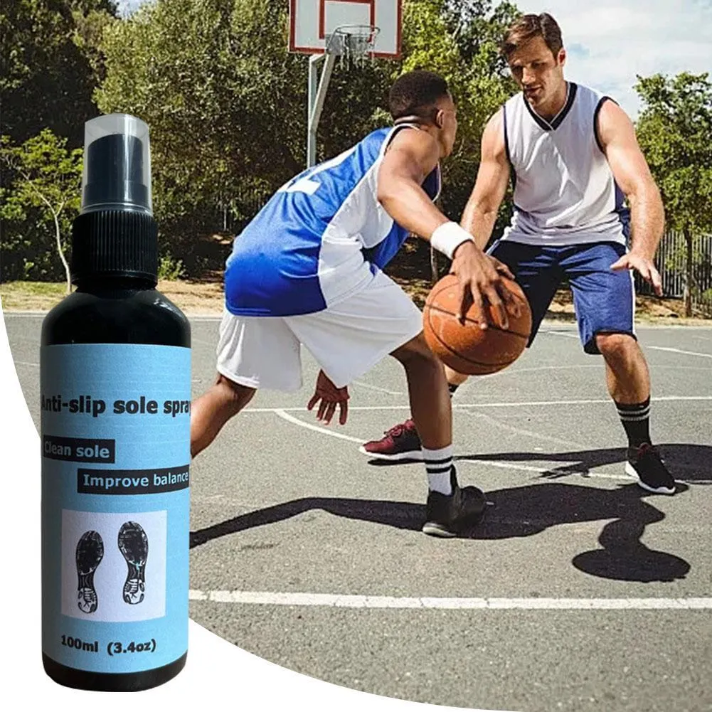 Spray Grip Pour Semelles De Basket - Améliore L'adhérence, 100 Ml, Antidérapant, Nettoie Les Semelles