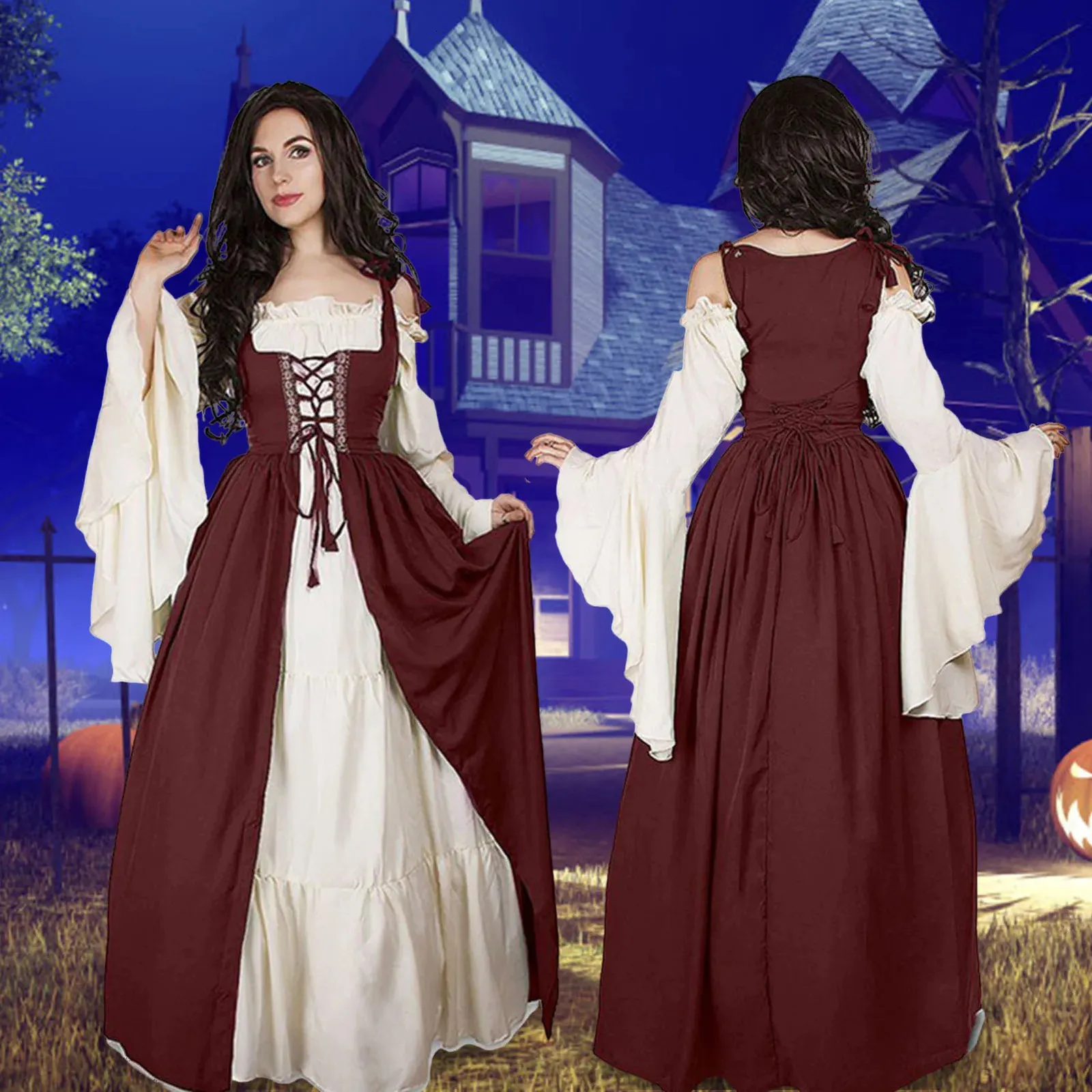 Womens Off Shoulder Medieval Cosplay Dress Elegant... From Longda03, $28.06 | DHgate.Com Womens Off Shoulder Medieval Cosplay Dress Elegant... From Longda03, $28.06 | DHgate.Com