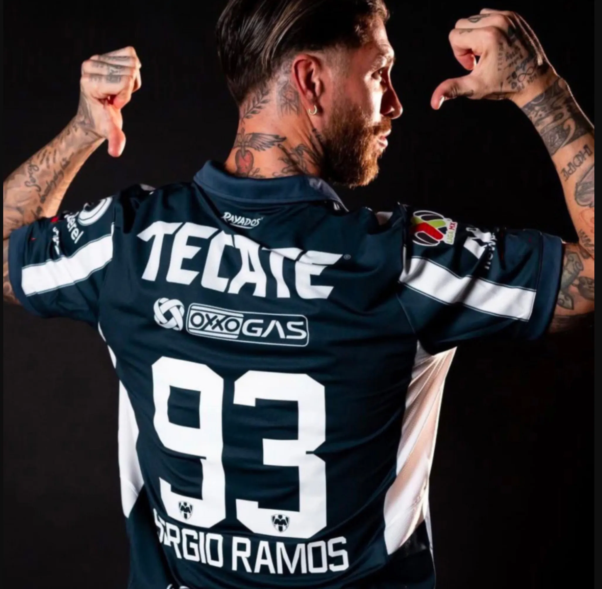 Monterrey Soccer Jersey Sergio Ramos #93 2025 | Mens/Kids