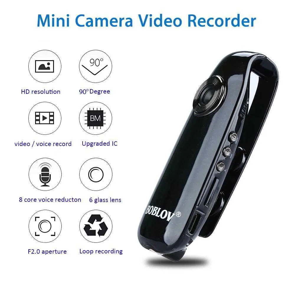 Save Big on Bulk Small Sports Video Camera Sports Action Video Cameras  BOBLOV 007 HD 1080P Mini Camera Body Police Pen Camera Mini DVR Safety  Video