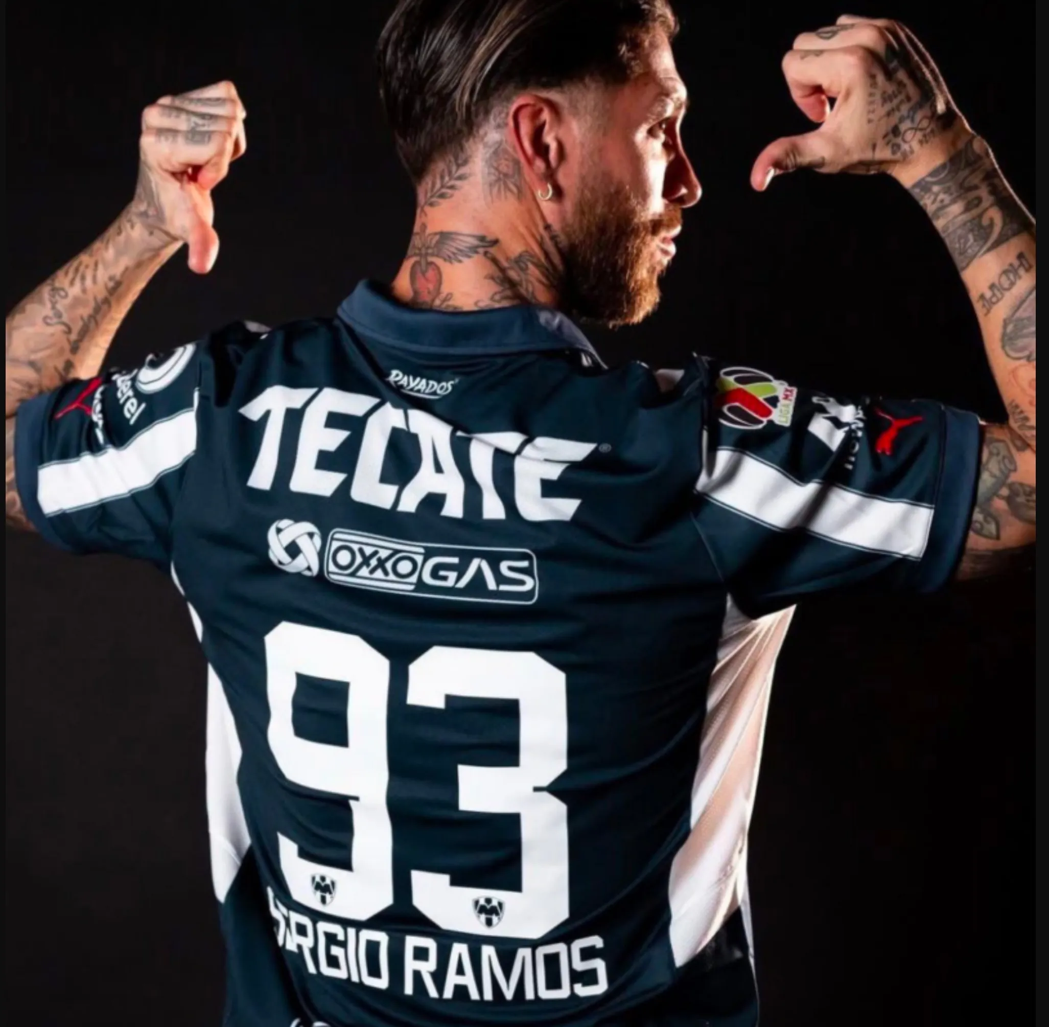 CFモンテレイ SERGIO RAMOS 93 ユニフォーム リーガMX | TEST 