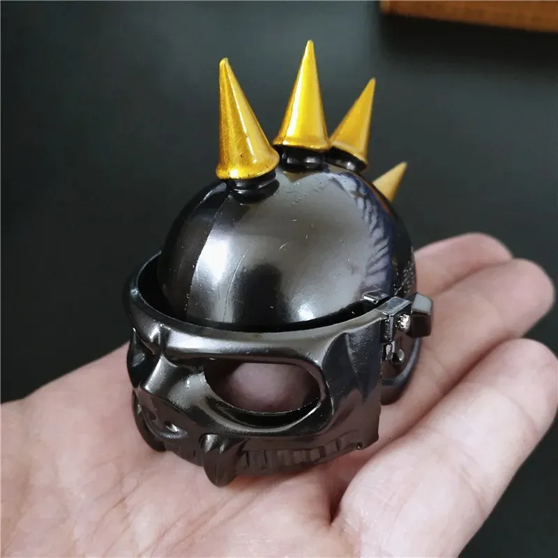 PUBG Spiked German Helmets Keychain 3D Open Armor From Pong03
