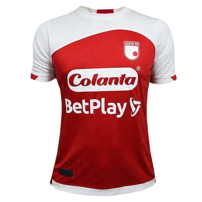 Santa Fe Colombia Soccer Jersey 2024-25 Santa Fe Hugo Rodallega