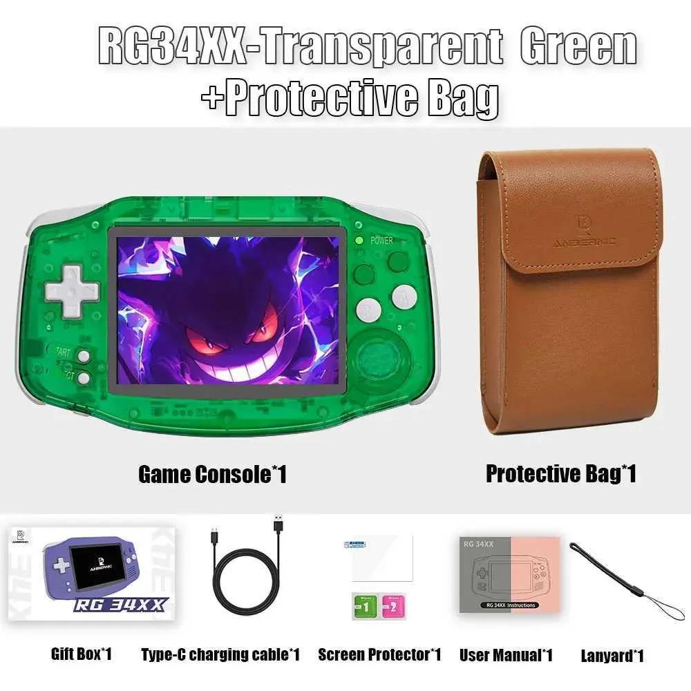 Anbernic Rg34xxsp Tronikrc RG34XX Retro Handheld Game Console With