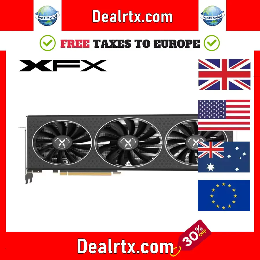 Xfx Amd Radeon Rx6700xt AMD Radeon RX6700XT Rtx 3050 Graphics Card USED XFX RX 6700 XT, 12GB ...