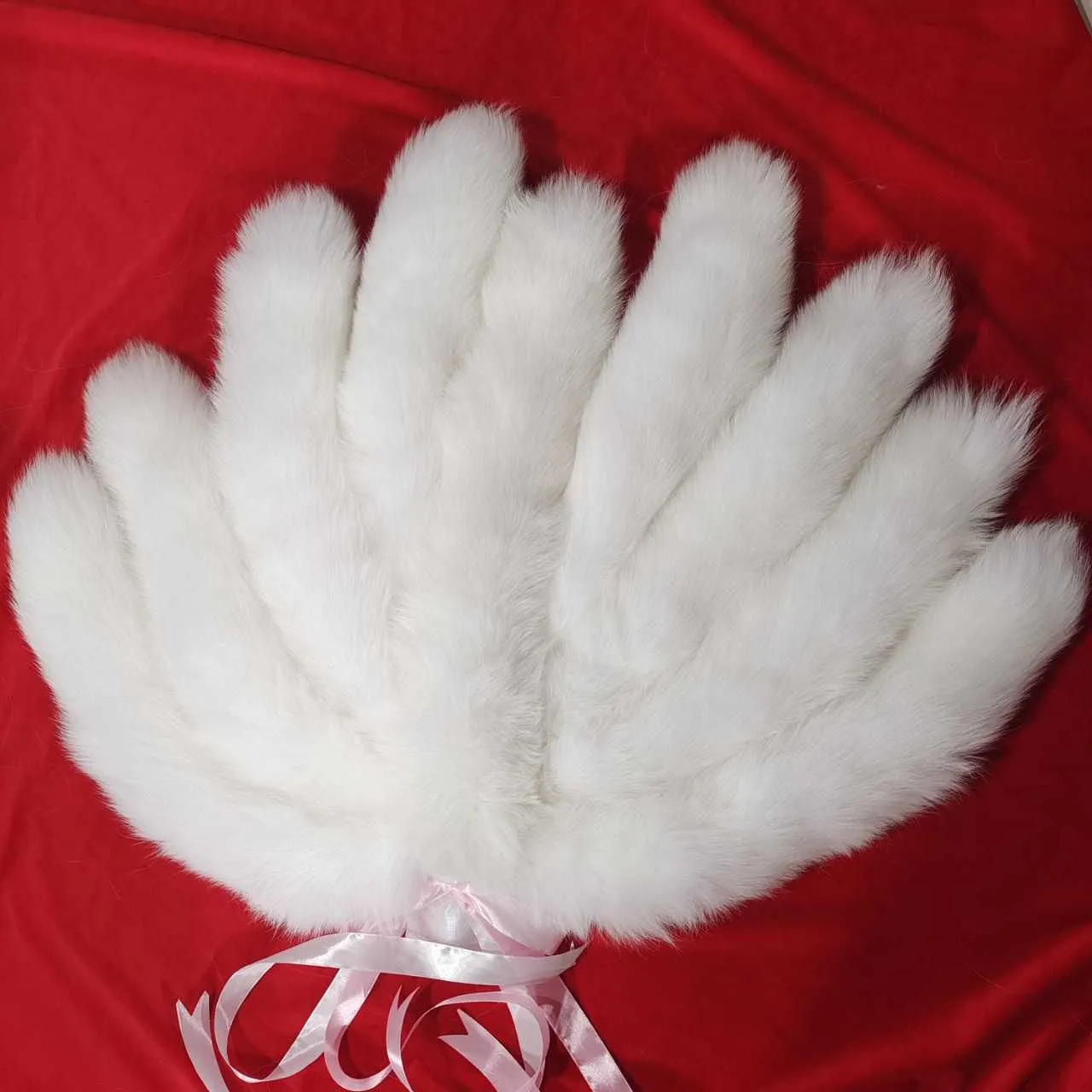 Nine Tailed Fox Anus Plug Tail White Faux Fur,... From Gbamboo2017, $123.41  | DHgate.Com