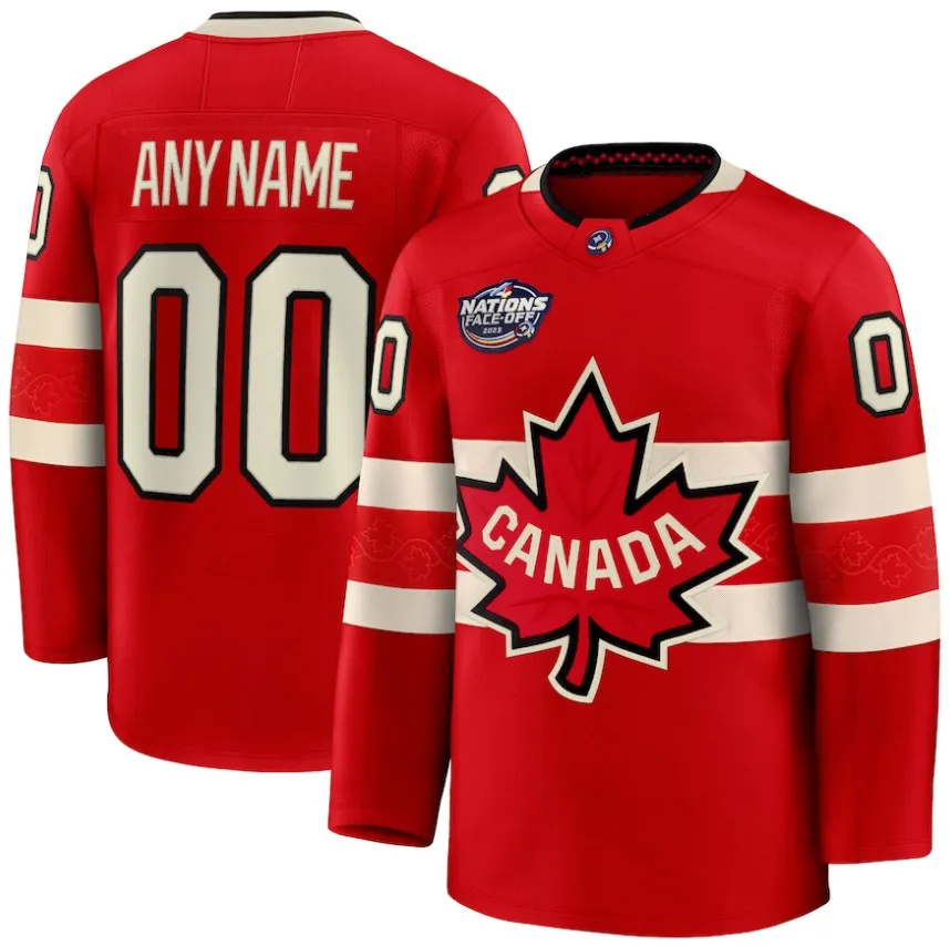 Chandail Hockey Canada Sidney Crosby Canada 2025 Nations Face