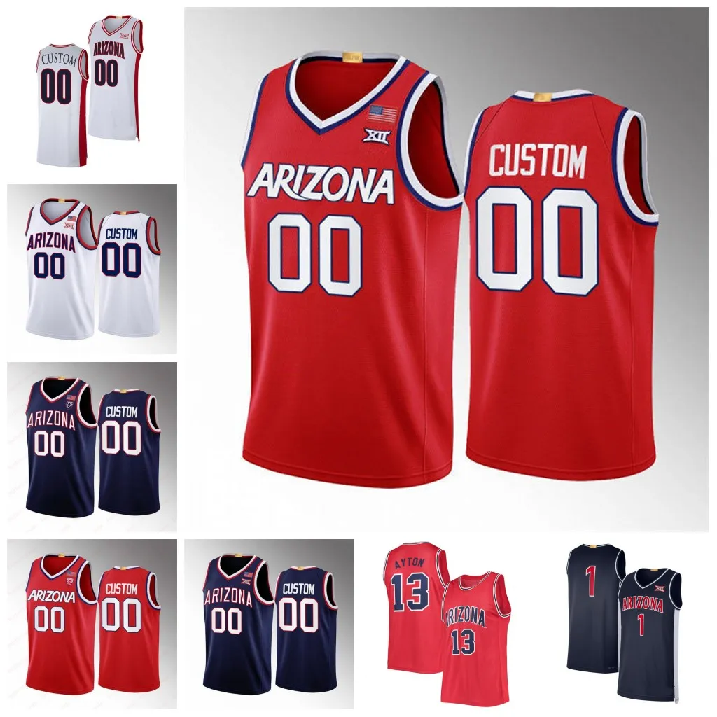 Pelle Larsson Caleb Love XII Arizona Basketball Jersey Henri