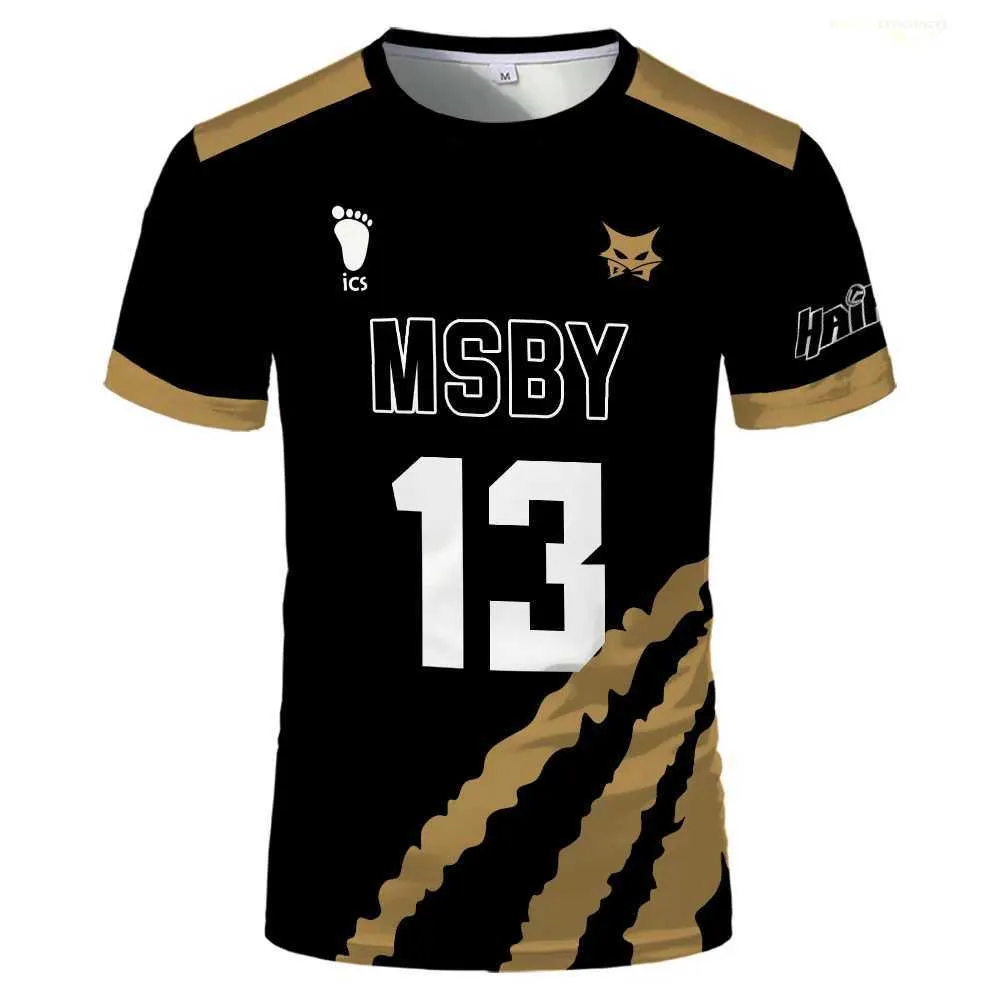 Mens Sport Knit Long Sleeve Volleyball Jersey T Shirt Spring