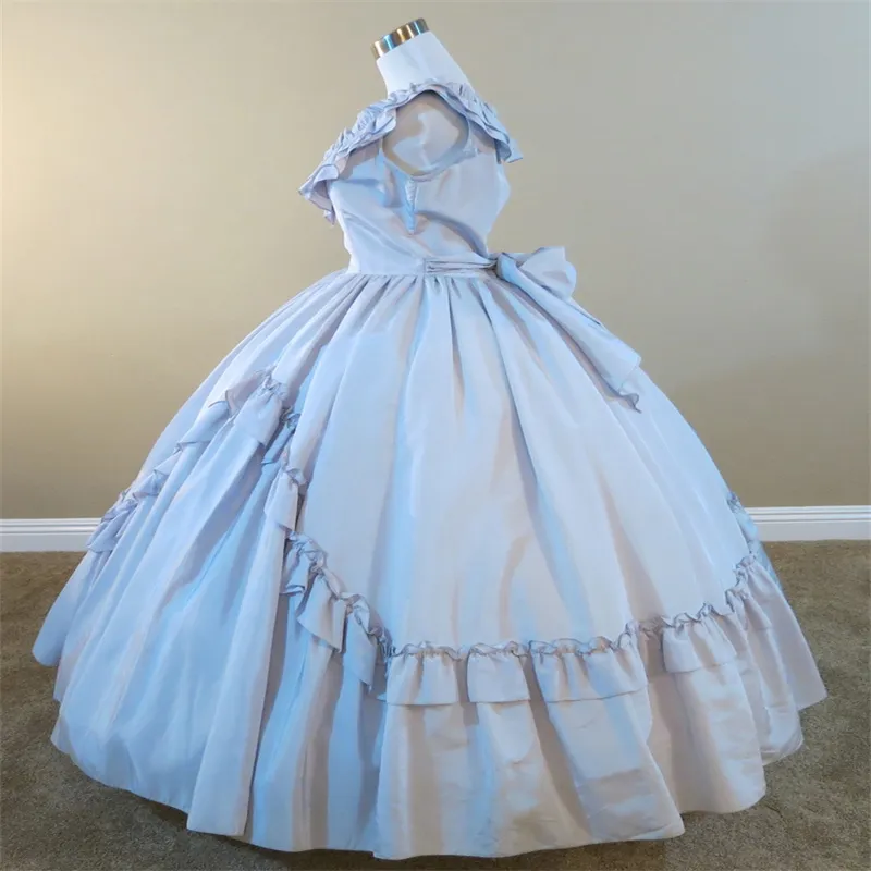 strapless brown dresses Brown Satin Prom Dresses, Strapless Pleated Tulle Ball Gown Corset Bac –  Viniodress main image 1