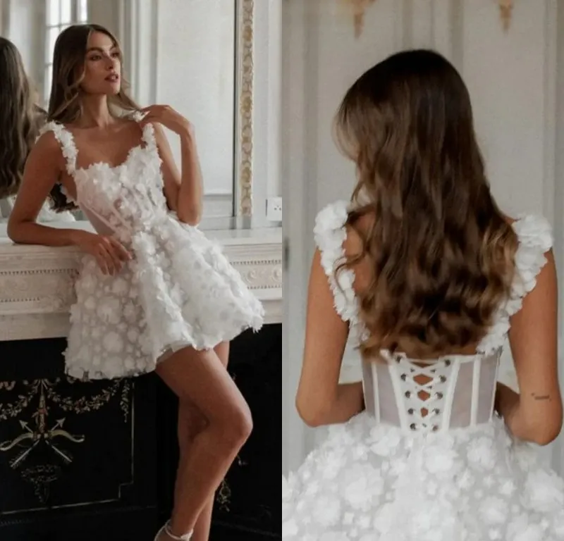 calla blanche mini dress L'Amour Wedding Dresses by Calla Blanche