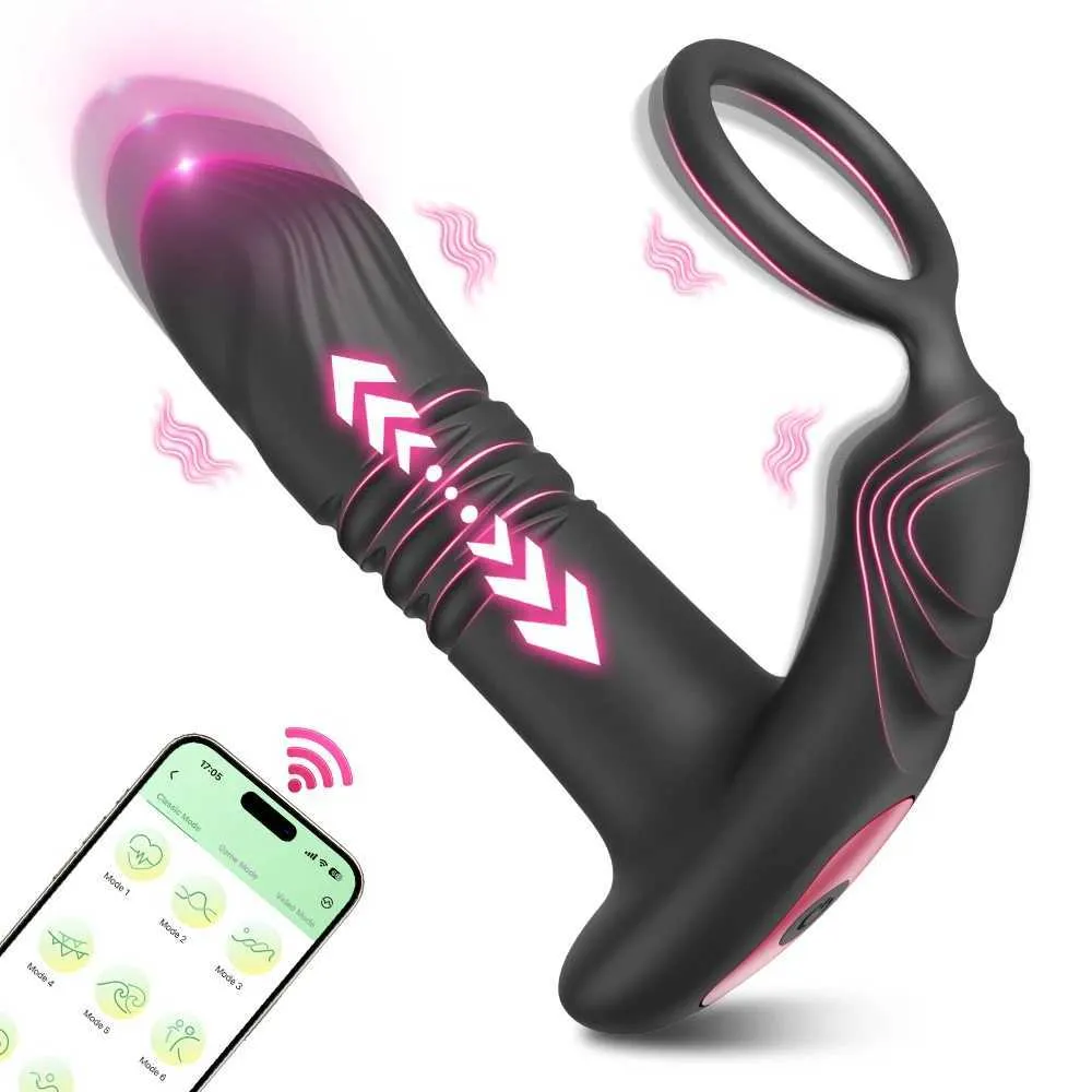 solo anal plug Vibrating Anal Plug: Large Silicone Butt Plug For Men... From Gbamboo2017,  $18.69