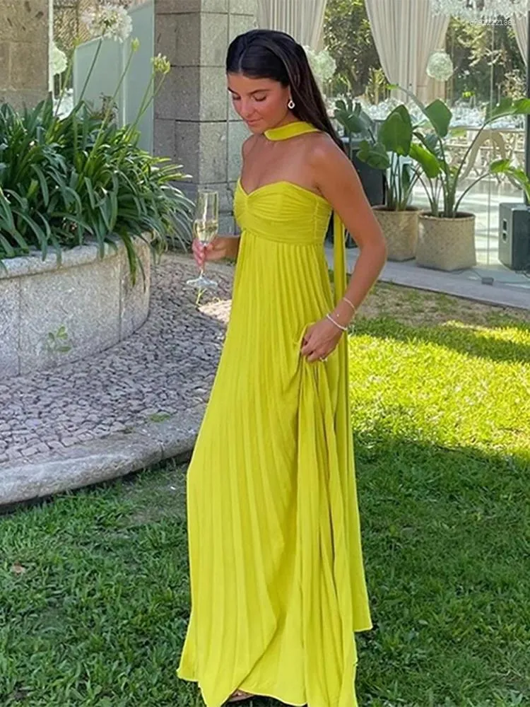 knee length dresses for ladies Petal and Pup Womens Angelique Strapless Maxi Dress main image 1