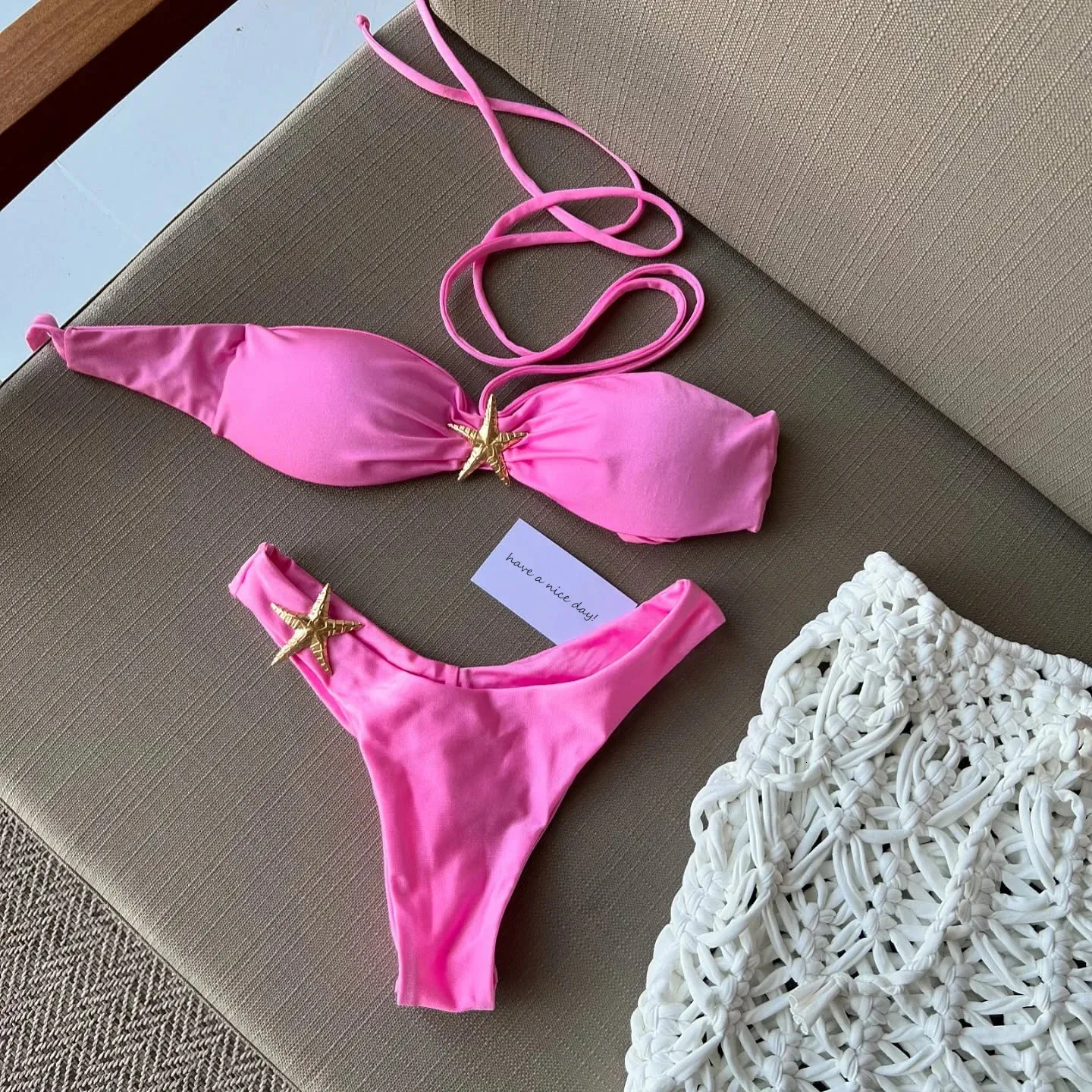 Micro Bikini Set Push Up Swimwear For Women From Sunshine girls 