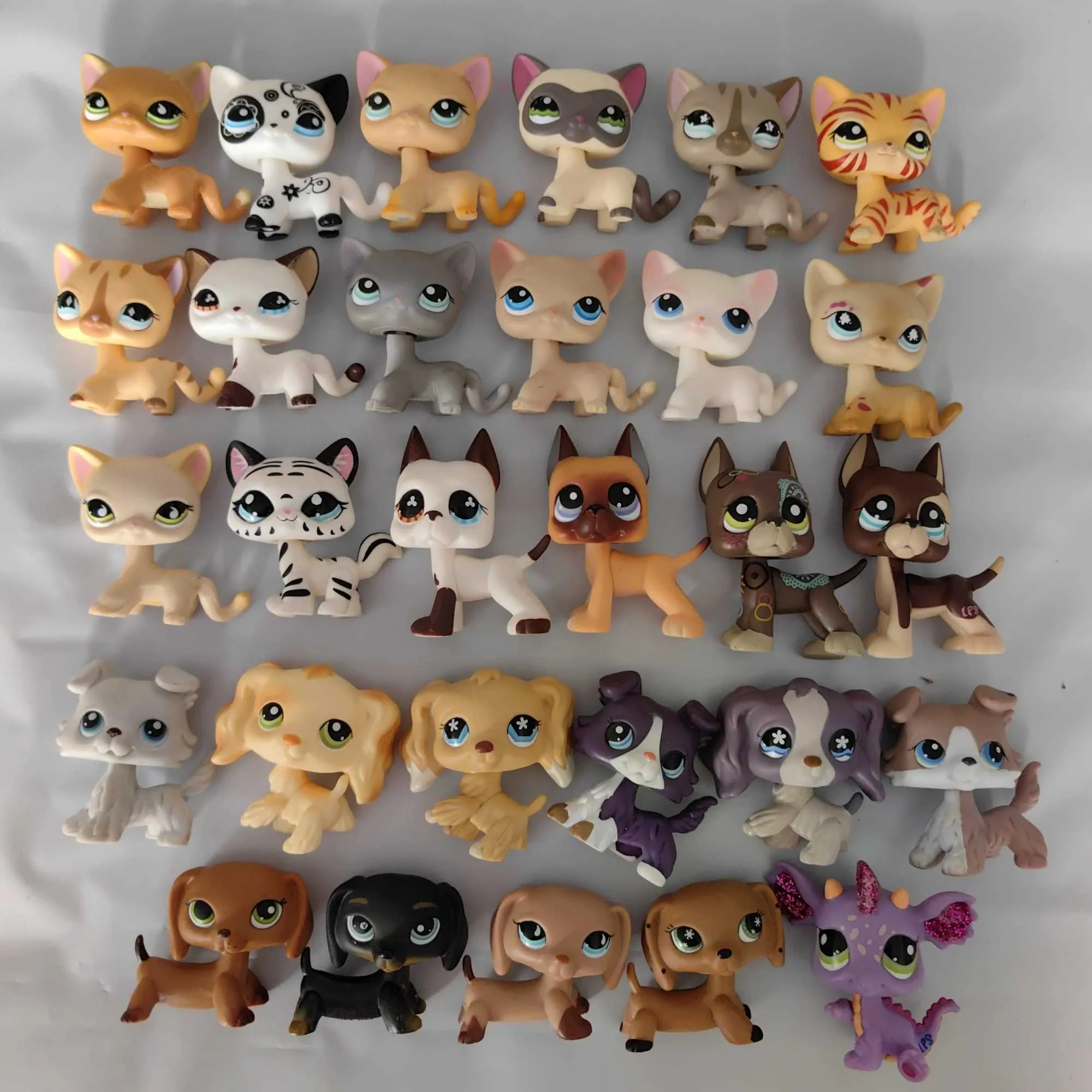 Little Baby Pets LPS Cute Short Hair Cats Deer Tortoise Bear