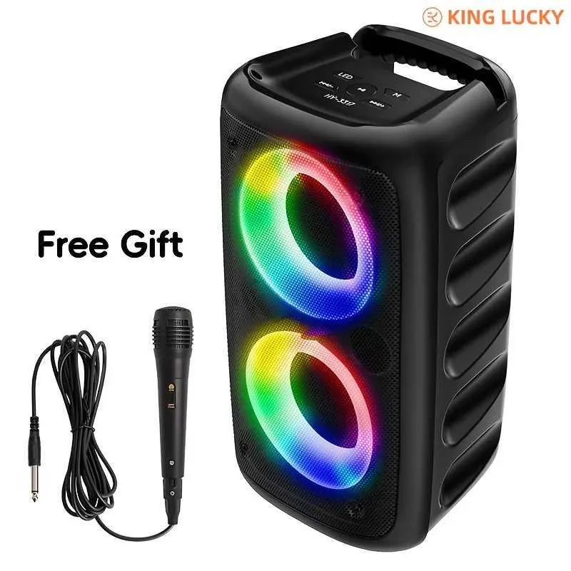 Save Big on Bulk Party Subwoofer Kinglucky HY 3317 Light Up Wireless  Speaker Portable Party Subwoofer With Disco Ball 2400mAh Battery Best  Deals
