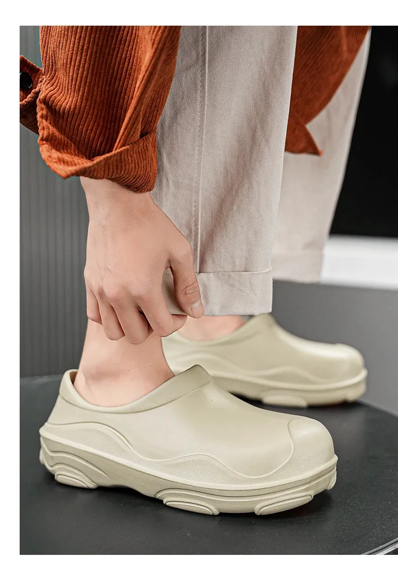 Chaussures de cuisine imperméables et antidérapantes_voghion.com