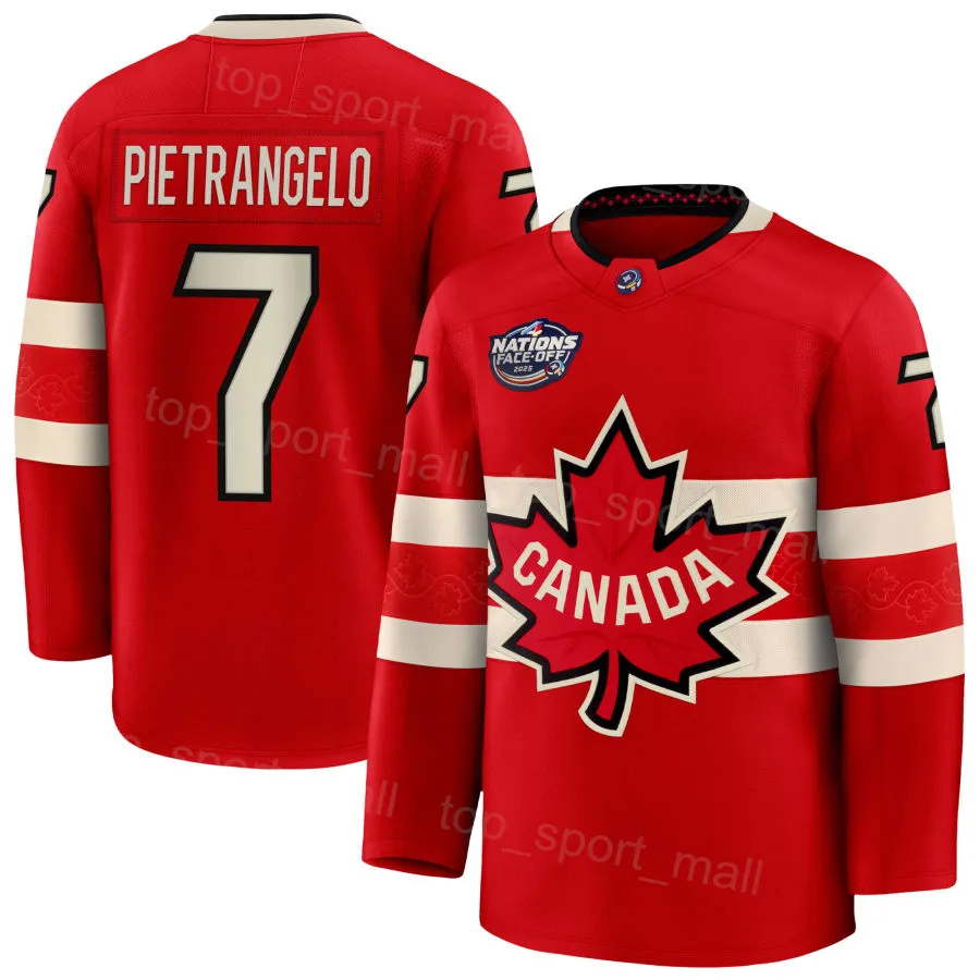 Canada Nations Face Off Jersey Sidney Crosby Team Canada