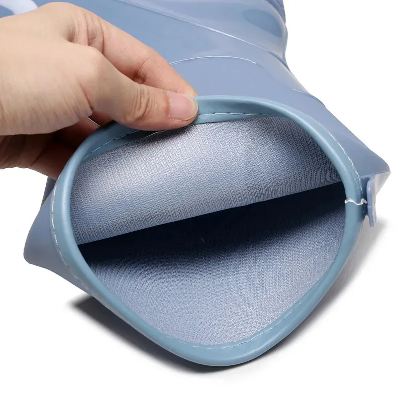 Dames regenlaarzen waterdicht met warme pluche voering_voghion.com