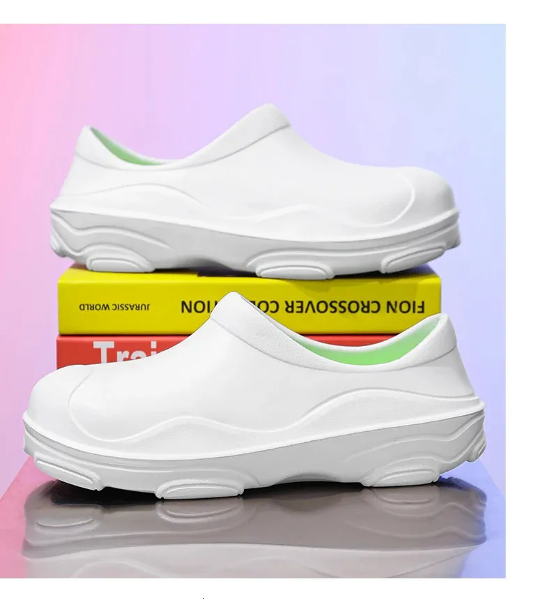 Chaussures de cuisine imperméables et antidérapantes_voghion.com