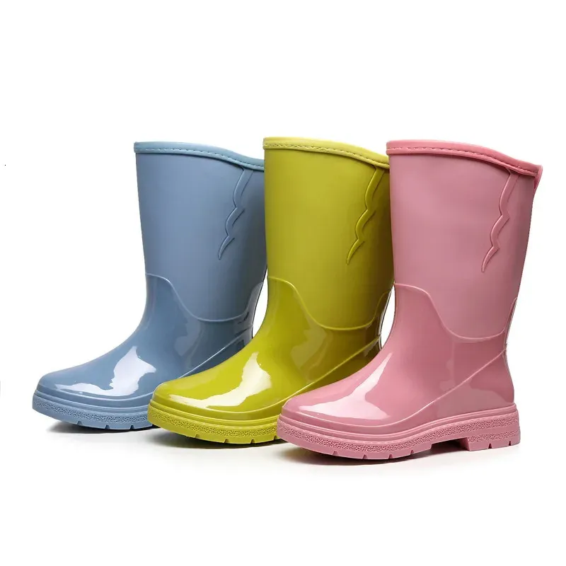 Dames regenlaarzen waterdicht met warme pluche voering_voghion.com