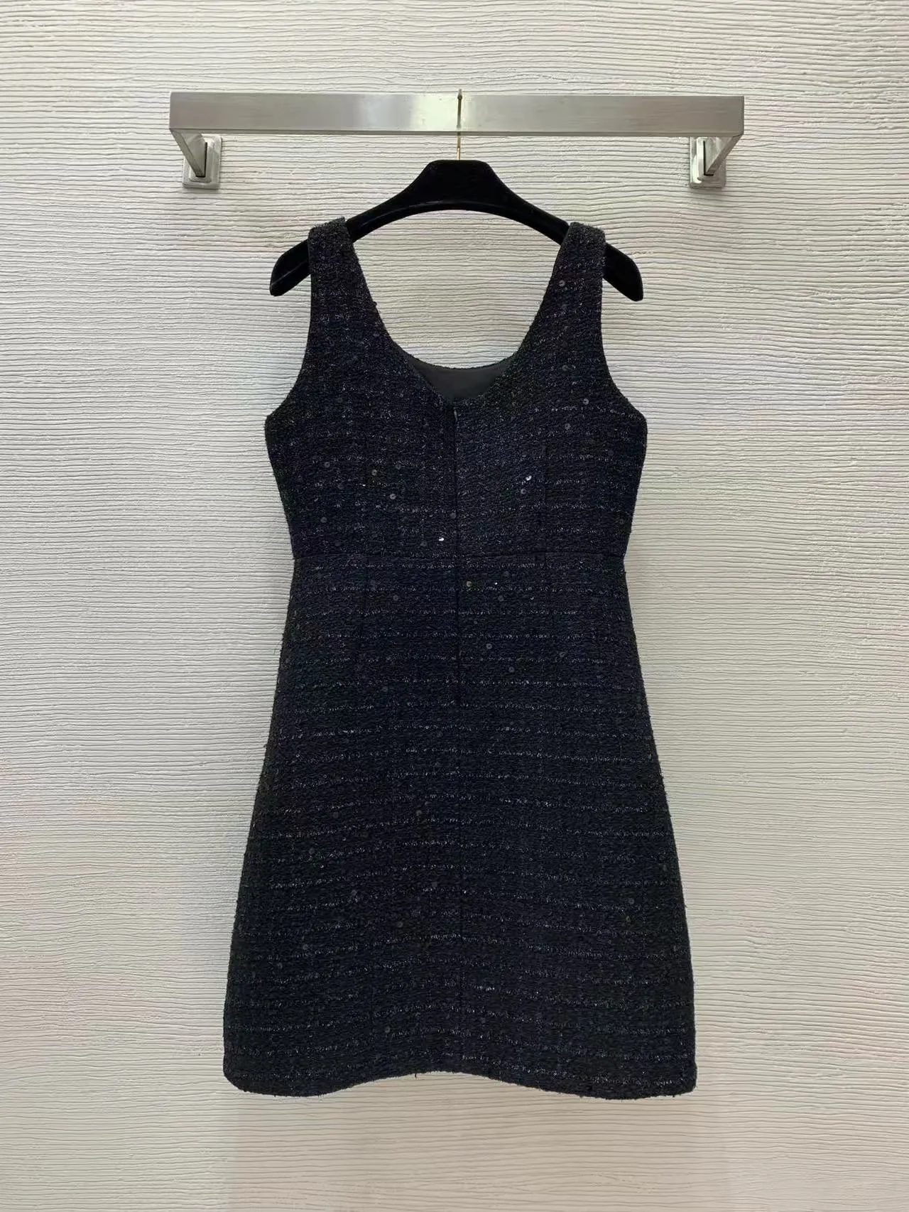 Plus Size Black Sleeveless Tank Dress Knee-Length Wool Blend A-Line Milan  Runway from Dhgate Runway Dresses - price 112.57
