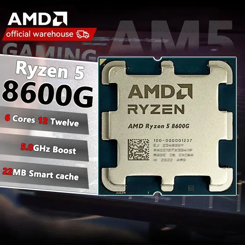 AMD R5 8600G Ryzen 5 8600G New Box With Fan High Performance