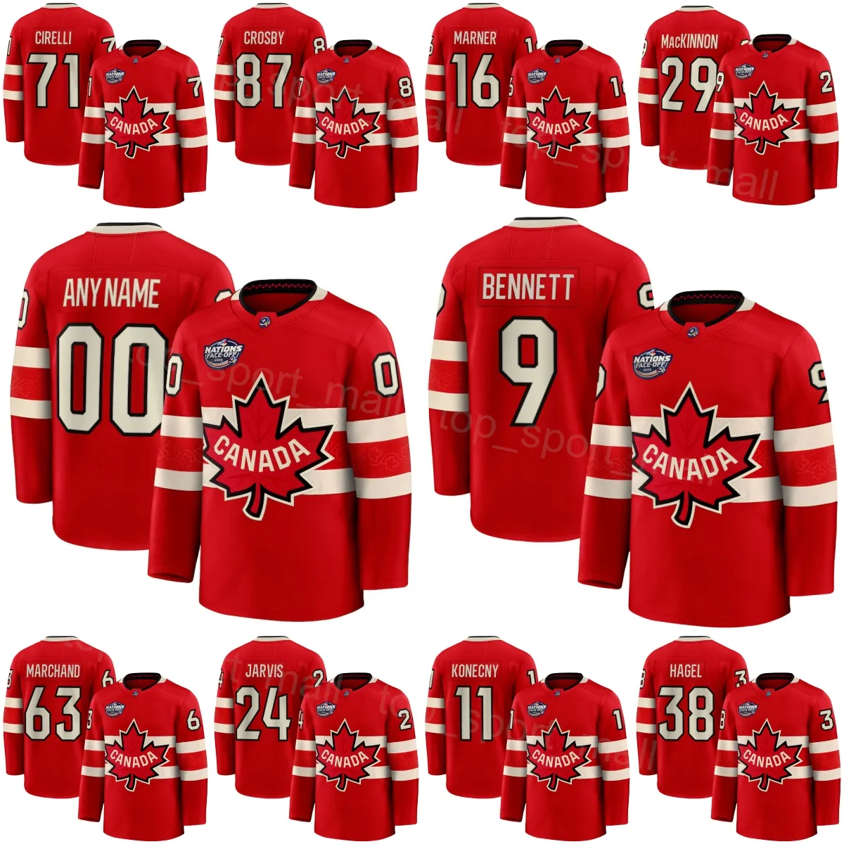 Save Big on Bulk 2025 Jersey Canada Hockey Jersey 2025 Nations Face Off  Crosby, Bennett, Cirelli More NHL Player Jerseys Best Deals on DHgate