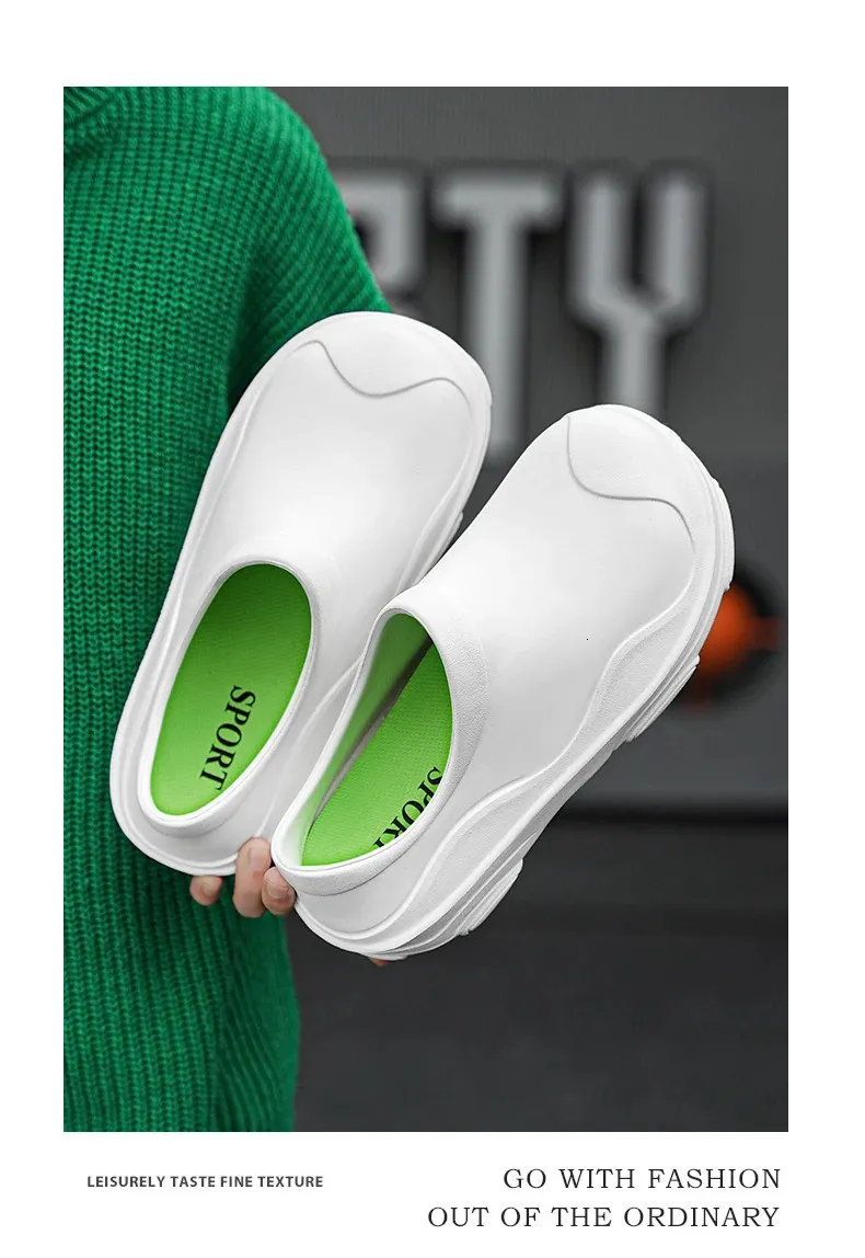 Chaussures de cuisine imperméables et antidérapantes_voghion.com