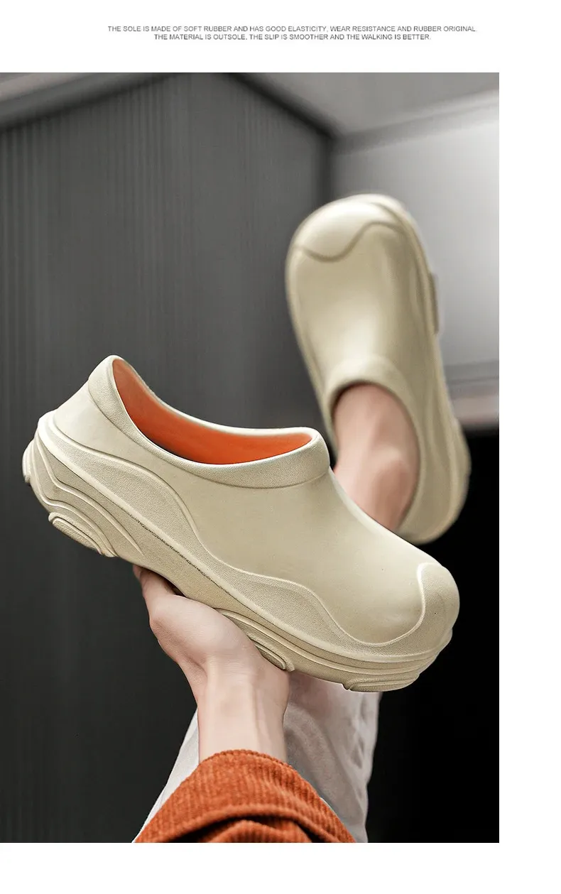 Chaussures de cuisine imperméables et antidérapantes_voghion.com