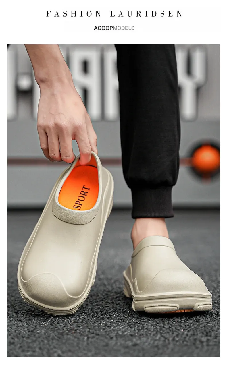 Chaussures de cuisine imperméables et antidérapantes_voghion.com