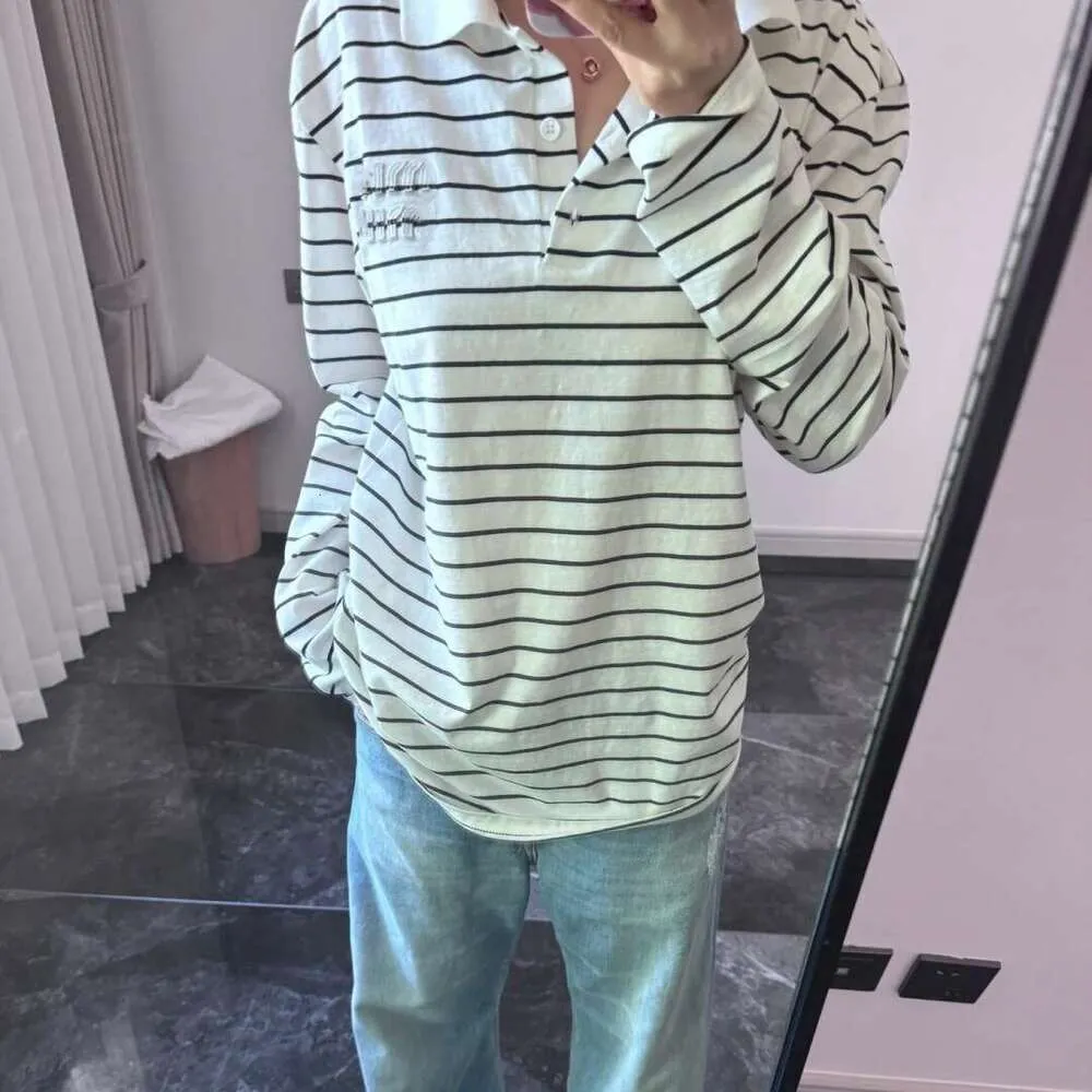 Miu Original MIU Correct Label Version 24FW Internet Celebrity