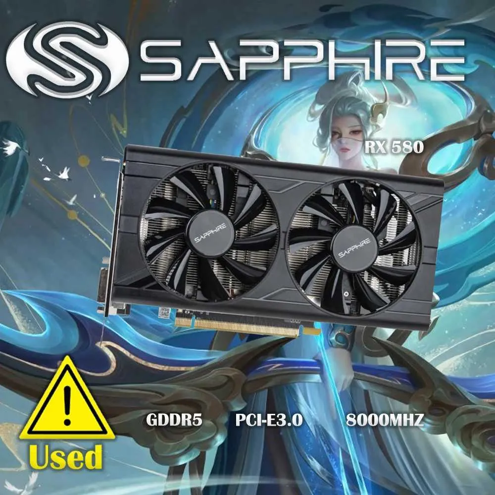 Aazon.co: Yunir Gae Graphics Card, RX580 8GB GDDR5 256bit Quiet - View #3