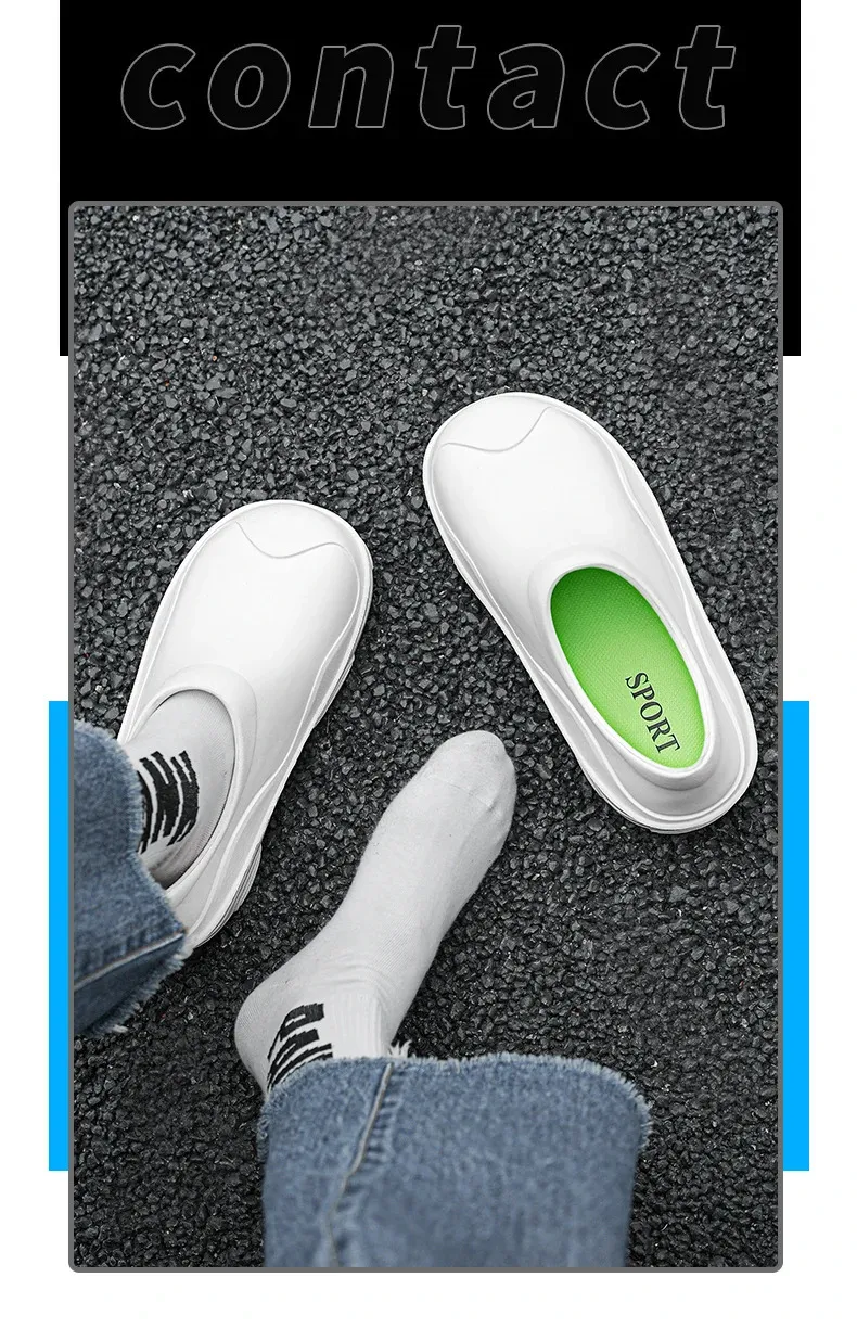 Chaussures de cuisine imperméables et antidérapantes_voghion.com