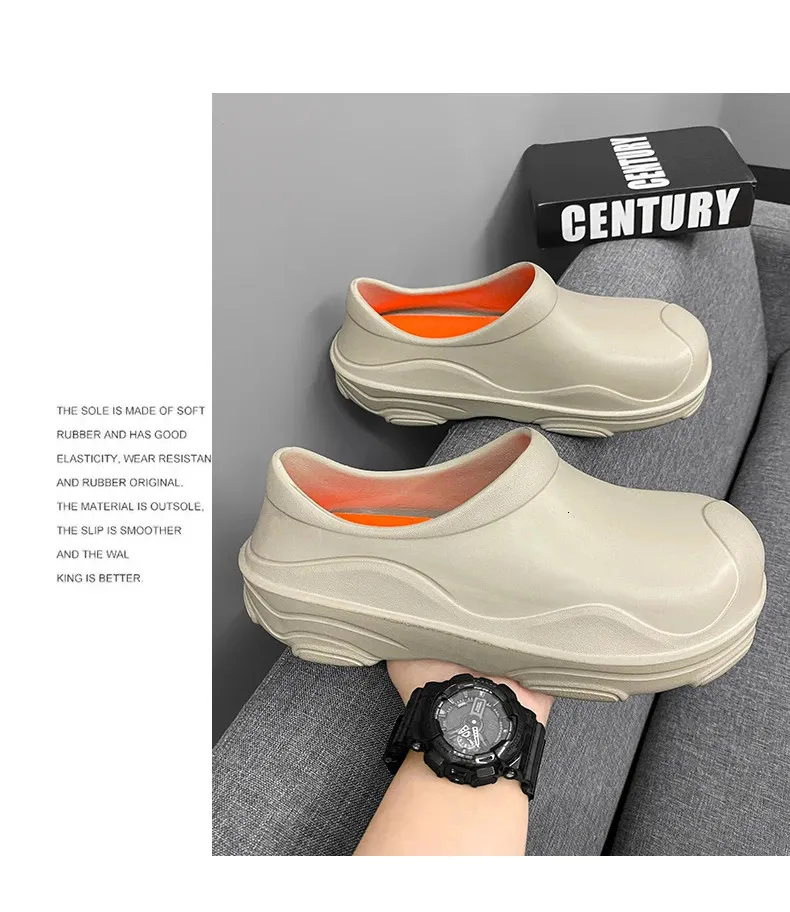 Chaussures de cuisine imperméables et antidérapantes_voghion.com
