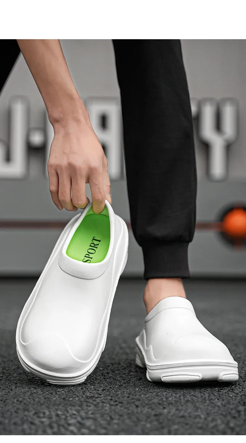 Chaussures de cuisine imperméables et antidérapantes_voghion.com