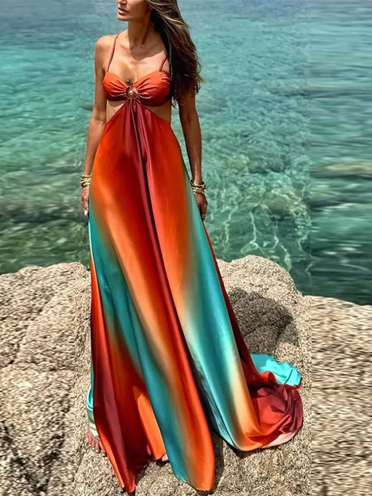 party dress stores Emerald Green Prom Long Dress Outfit, Evening Dress Simple Girls_Denim_Maxi Opt for a relaxed Variant:1XLarge Women's Deep Red Chiffon