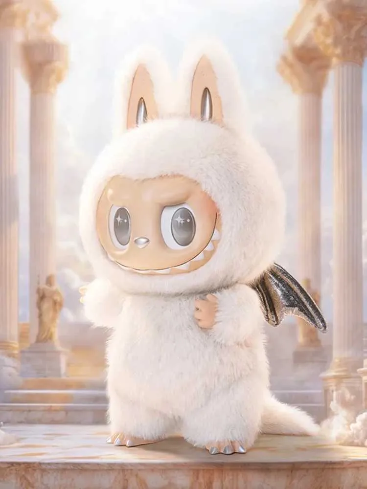 58cm Labubu The Monsters-A Ngel In Clouds Series Action Figure ABS